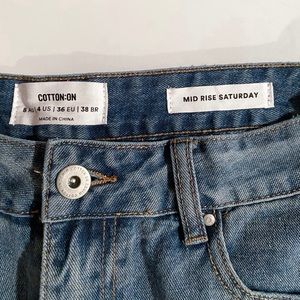 Cotton on denim shorts